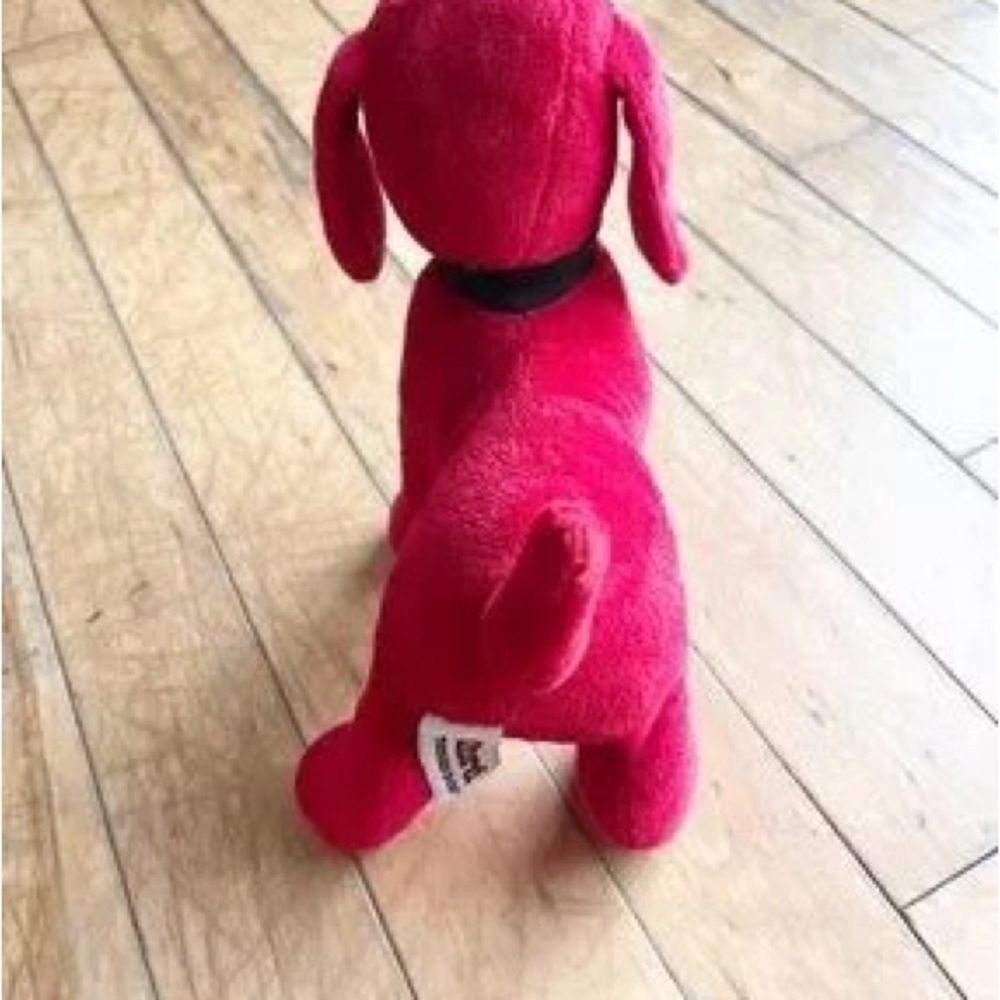 Red Plush Dog Toy - Soft Pet Plush Toy - Picture 4 of 7